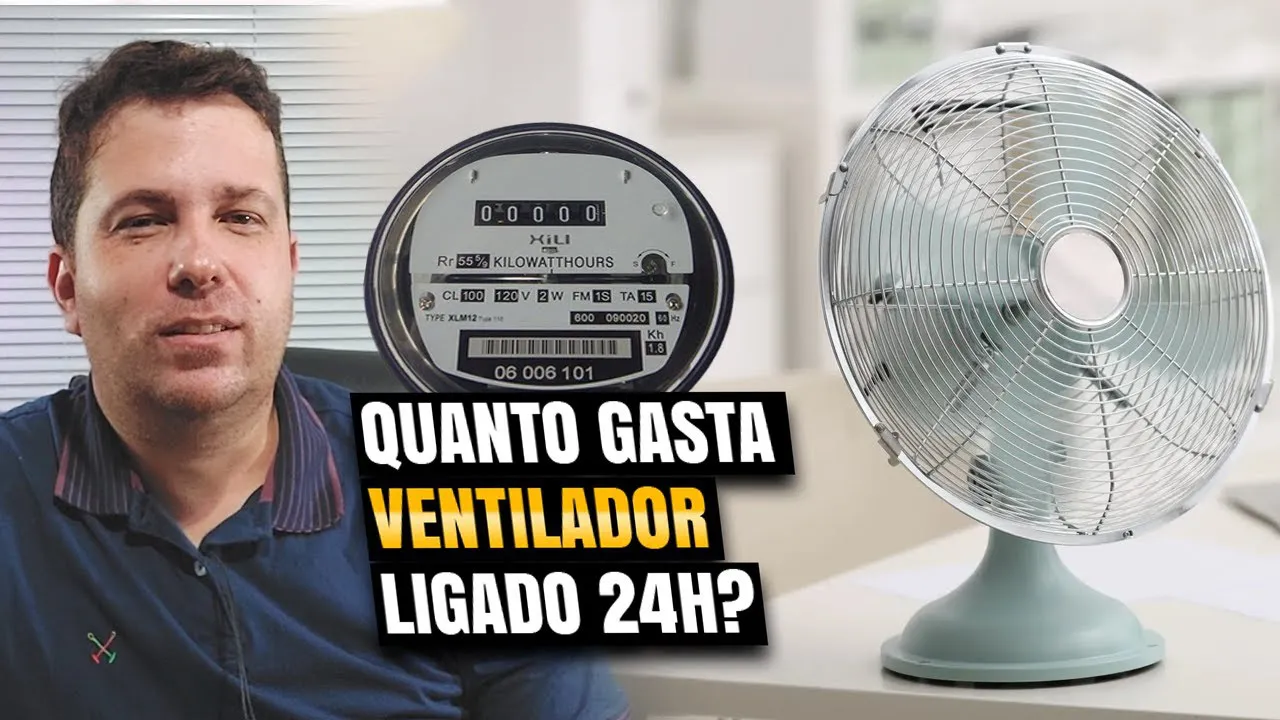 Quanto Gasta Um Ventilador Ligado 24 Horas